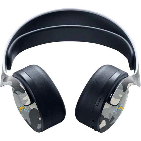 NFL Los Angeles Chargers Camo PULSE 3D Wireless Headset for PS5 Skin