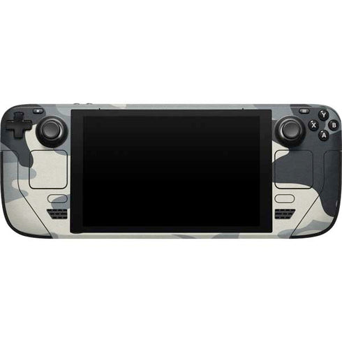 NFL Los Angeles Chargers Camo Steam Deck Handheld Gaming Computer Skin