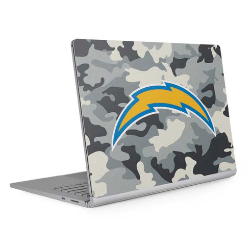 NFL Los Angeles Chargers Camo Surface Book 2 13.5in Skin
