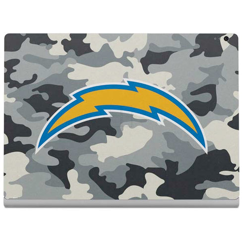 NFL Los Angeles Chargers Camo Surface Book 2 13.5in Skin