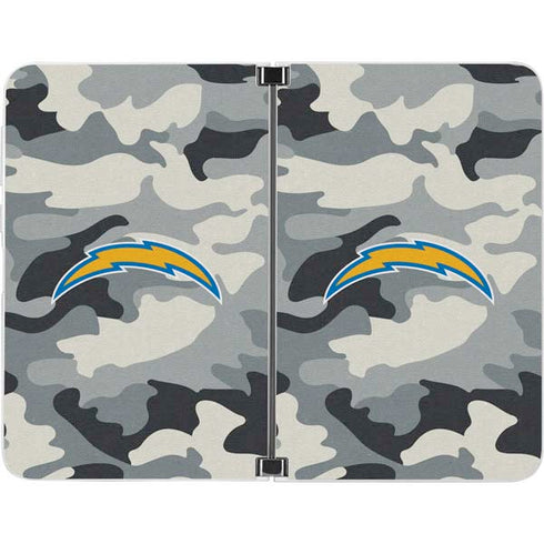 NFL Los Angeles Chargers Camo Surface Duo Skin