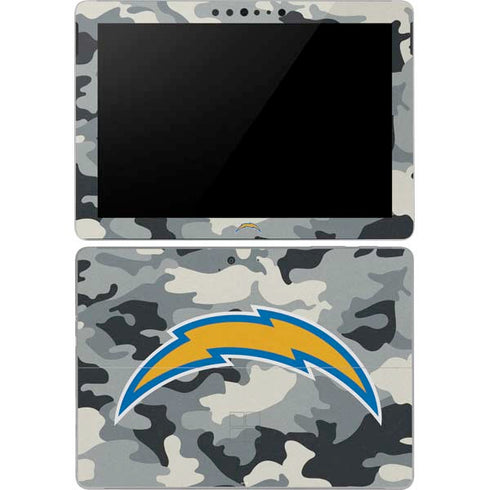 NFL Los Angeles Chargers Camo Surface Go Skin