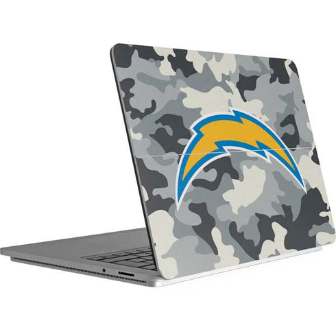 NFL Los Angeles Chargers Camo Surface Laptop Studio Skin