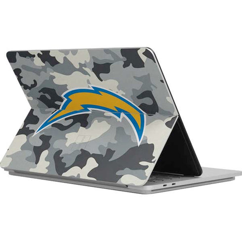 NFL Los Angeles Chargers Camo Surface Laptop Studio Skin