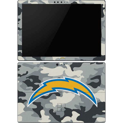 NFL Los Angeles Chargers Camo Surface Pro 6 Skin