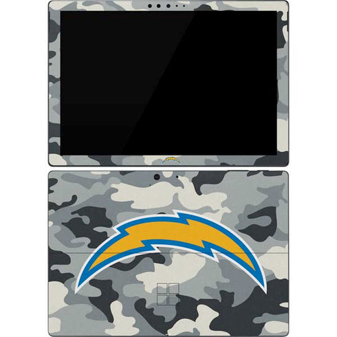 NFL Los Angeles Chargers Camo Surface Pro 7 Skin