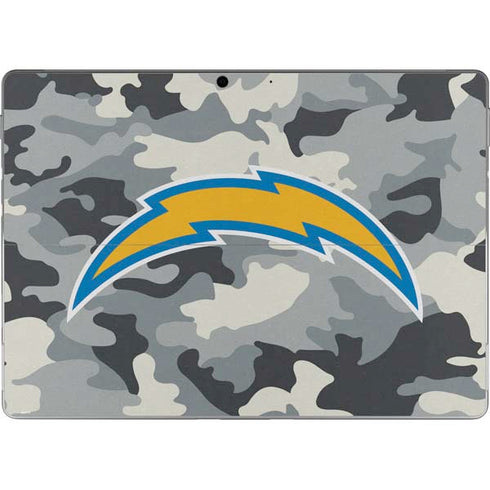 NFL Los Angeles Chargers Camo Surface Pro 8 Skin