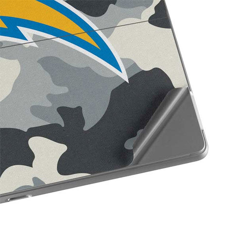 NFL Los Angeles Chargers Camo Surface Pro 8 Skin