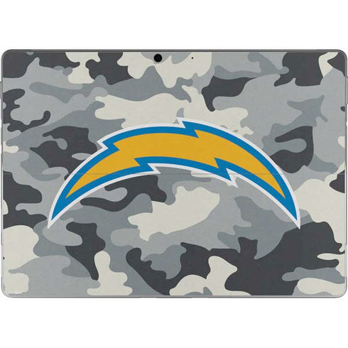 NFL Los Angeles Chargers Camo Surface Pro 9 Skin