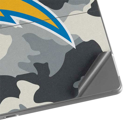 NFL Los Angeles Chargers Camo Surface Pro 9 Skin