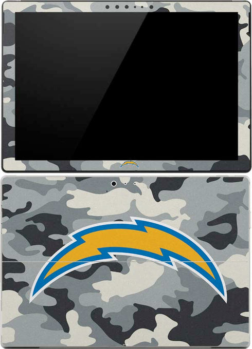 NFL Los Angeles Chargers Camo Surface Pro (2017) Skin