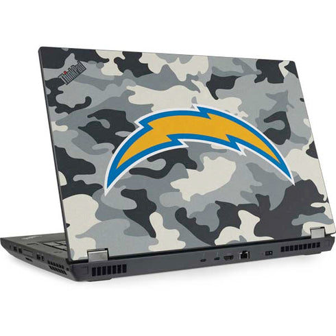NFL Los Angeles Chargers Camo Lenovo ThinkPad Skin