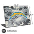 NFL Los Angeles Chargers Camo Universal Laptop 16.6in (13.4 x 9.7in) Skin