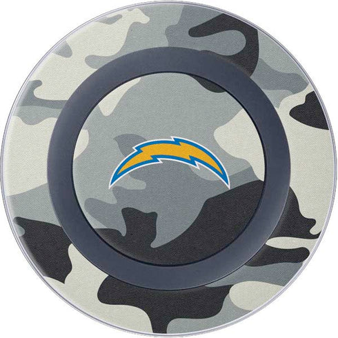 NFL Los Angeles Chargers Camo Wireless Charger Skin