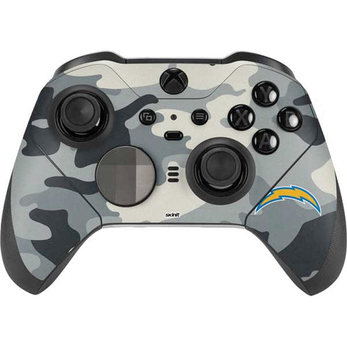 NFL Los Angeles Chargers Camo Xbox Elite Wireless Controller Series 2 Skin
