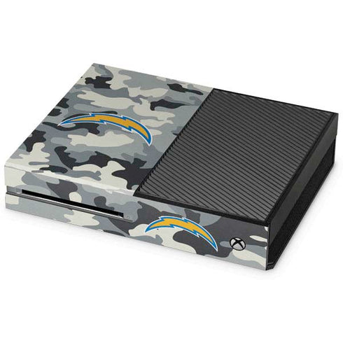 NFL Los Angeles Chargers Camo Xbox One Console Skin