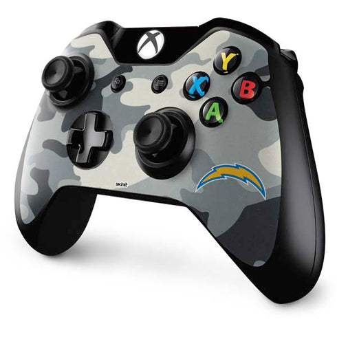 NFL Los Angeles Chargers Camo Xbox One Controller Skin
