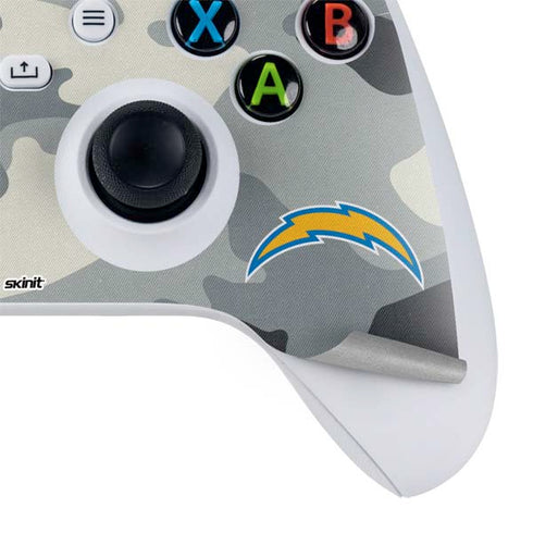 NFL Los Angeles Chargers Camo Xbox Series S Controller Skin