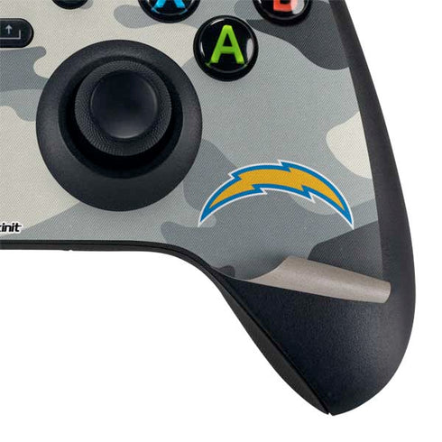 NFL Los Angeles Chargers Camo Xbox Series X Controller Skin