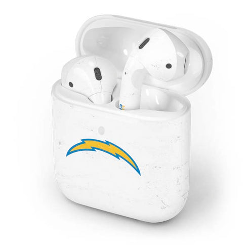 NFL Los Angeles Chargers Distressed Apple AirPods 2 Skin