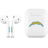 NFL Los Angeles Chargers Distressed Apple AirPods Skin