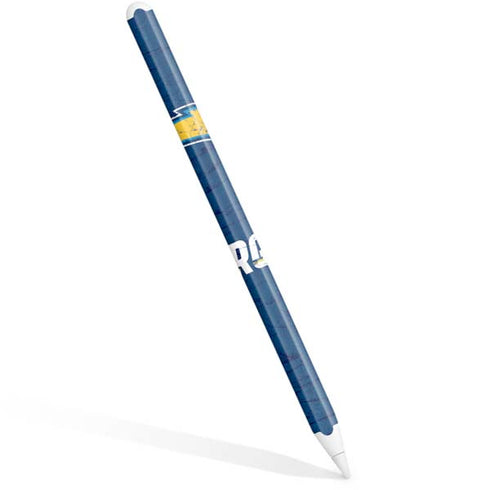 NFL Los Angeles Chargers Distressed Apple Pencil (2nd Gen 2019) Skin