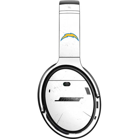 NFL Los Angeles Chargers Distressed Bose QuietComfort 35 Headphones Skin