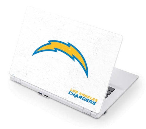 NFL Los Angeles Chargers Distressed Acer Chromebook Skin