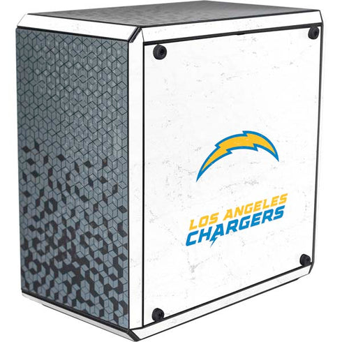 NFL Los Angeles Chargers Distressed Cooler Master MasterBox Q300L Mini Tower Skin