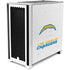 NFL Los Angeles Chargers Distressed Corsair 4000D Tempered Glass Mid-Tower ATX Case Skin