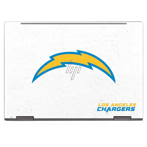 NFL Los Angeles Chargers Distressed HP Envy Skin