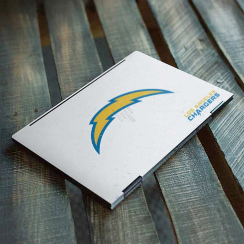 NFL Los Angeles Chargers Distressed HP Envy Skin