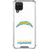 NFL Los Angeles Chargers Distressed Galaxy A12 Clear Case