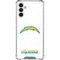 NFL Los Angeles Chargers Distressed Galaxy A13 5G Clear Case