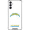 NFL Los Angeles Chargers Distressed Galaxy A14 5G Clear Case