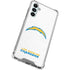 NFL Los Angeles Chargers Distressed Galaxy A14 5G Clear Case