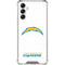 NFL Los Angeles Chargers Distressed Galaxy A15 5G Clear Case