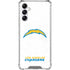 NFL Los Angeles Chargers Distressed Galaxy A15 5G Clear Case