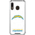 NFL Los Angeles Chargers Distressed Galaxy A30 Clear Case