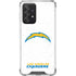 NFL Los Angeles Chargers Distressed Galaxy A52 5G Clear Case
