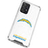 NFL Los Angeles Chargers Distressed Galaxy A52 5G Clear Case