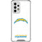 NFL Los Angeles Chargers Distressed Galaxy A53 5G Clear Case