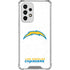 NFL Los Angeles Chargers Distressed Galaxy A53 5G Clear Case