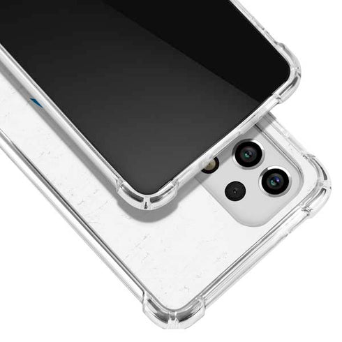 NFL Los Angeles Chargers Distressed Galaxy A53 5G Clear Case