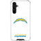 NFL Los Angeles Chargers Distressed Galaxy A54 5G Clear Case
