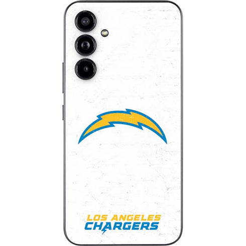 NFL Los Angeles Chargers Distressed Galaxy A54 5G Skin