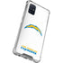 NFL Los Angeles Chargers Distressed Galaxy A71 5G Clear Case