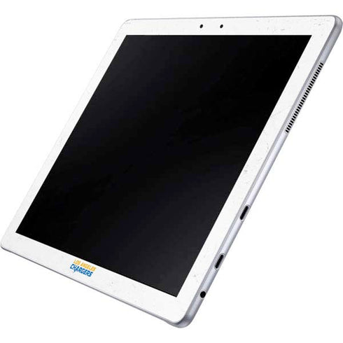 NFL Los Angeles Chargers Distressed Galaxy Book 12in Skin