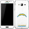 NFL Los Angeles Chargers Distressed Galaxy J3 Skin