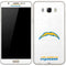NFL Los Angeles Chargers Distressed Galaxy J7 Skin